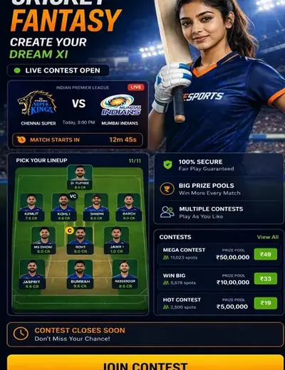 Ggmax (ggmax) fantasy cricket & matchday visual 3